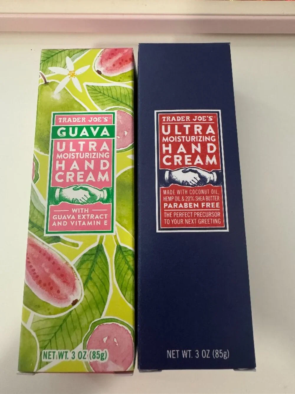 Trader Joe's Guava & Original Handcream Duo